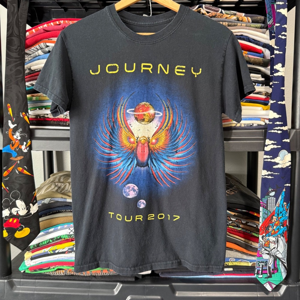 Modern Black Journey Tour 2017 Band Graphic Tee Shirt Small
